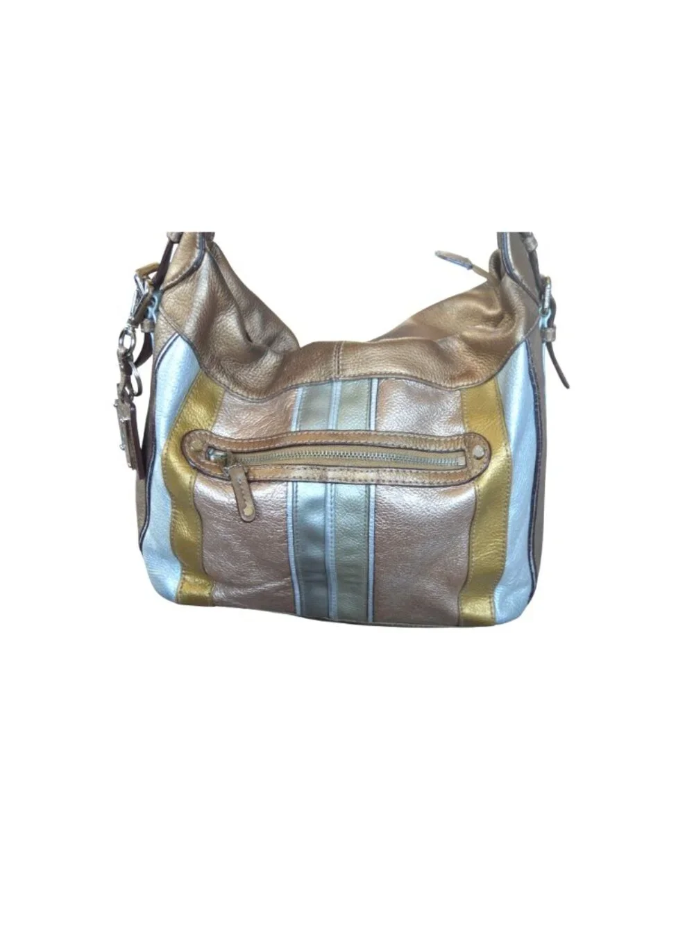 Tignanello metallic striped